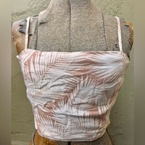 Tropical crop top